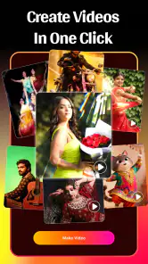 Mivi : Muziek & AI Video Maker screenshot