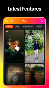 Mivi : Muziek & AI Video Maker screenshot