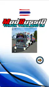 Mod Bussid Truck Thailand DJ screenshot