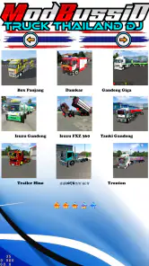 Mod Bussid Truck Thailand DJ screenshot