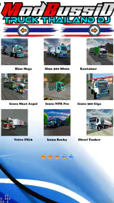 Mod Bussid Truck Thailand DJ screenshot