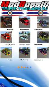 Mod Bussid Truck Thailand DJ screenshot