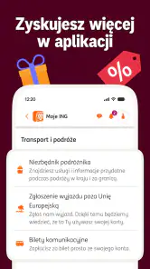 Moje ING mobile screenshot
