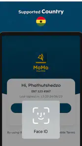 MoMo screenshot