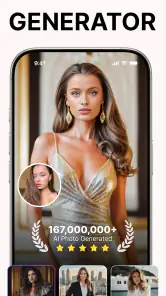 Momo - AI Photo Generator screenshot