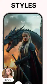Momo - AI Photo Generator screenshot