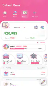Money+ Cute Expense Tracker screenshot