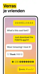 Mooie Lettertype, Toetsenbord screenshot