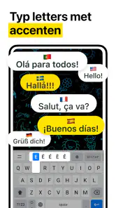 Mooie Lettertype, Toetsenbord screenshot