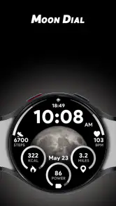 Moon Dial - Watch face screenshot