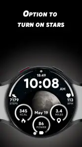 Moon Dial - Watch face screenshot