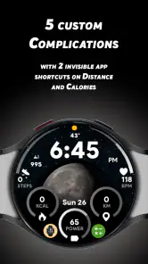 Moon Dial - Watch face screenshot