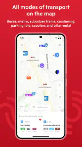 Moscow transport screenshot