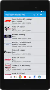 Motorsport Kalender PRO screenshot