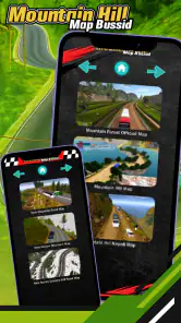Mountain Hill Map Bussid screenshot