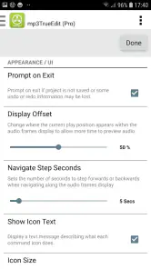 mp3TrueEdit touch Audio Editor screenshot