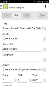 mp3TrueEdit touch Audio Editor screenshot
