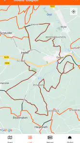 MTBroutes - Alle NL MTB routes screenshot