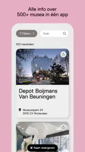 Museumkaart screenshot