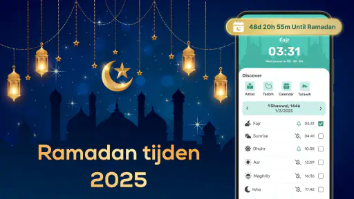 Gebedstijden Islam - de Koran screenshot