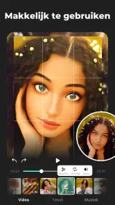 Muziek video-editor - inMelo screenshot
