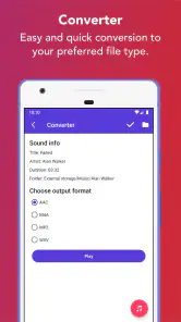 Muziekeditor screenshot