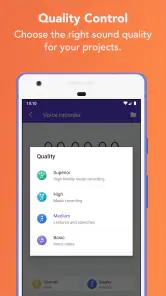 Muziekeditor screenshot