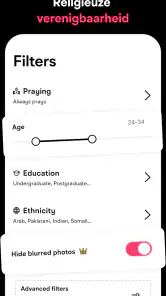 Muzz: Moslim Dating & Huwelijk screenshot