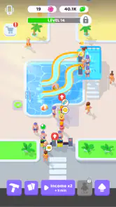 My Aquapark: Idle Water Empire screenshot