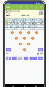 My Bowling Scoreboard Pro screenshot