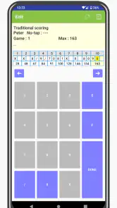 My Bowling Scoreboard Pro screenshot