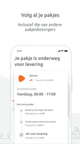 My bpost screenshot