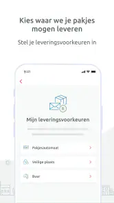 My bpost screenshot