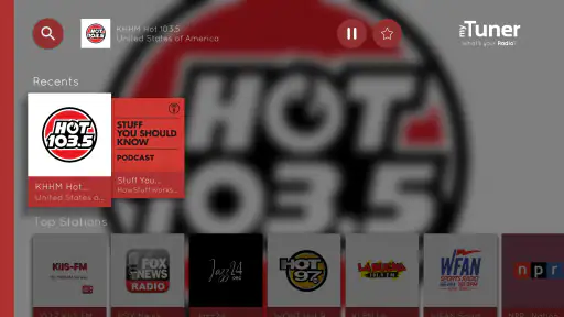myTuner Radio Nederland screenshot