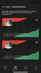 N.E.C. Tickets screenshot
