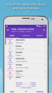 Name days Pro screenshot