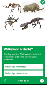 Naturalis museumapp screenshot