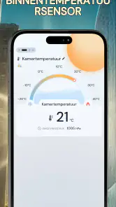 Nauwkeurige kamerthermometer screenshot