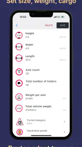 NaviTruck GPS Vrachtwagen screenshot