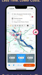 NaviTruck GPS Vrachtwagen screenshot