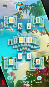 Mahjong Solitaire NETFLIX screenshot
