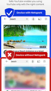 Netspark Real-time filter screenshot