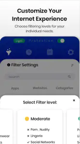 Netspark Real-time filter screenshot