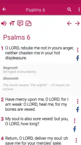 NewKing James Version Bible screenshot