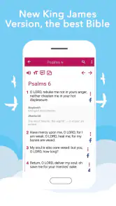 NewKing James Version Bible screenshot
