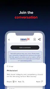 News24: Trusted News. First screenshot