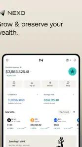 Nexo: Crypto Wealth Platform screenshot