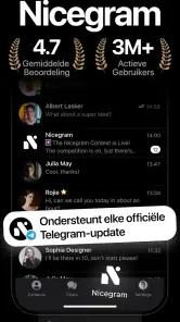 Nicegram: Onofficiële Telegram screenshot