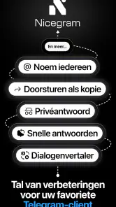 Nicegram: Onofficiële Telegram screenshot