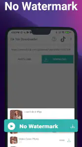 No Watermark Video Downloader screenshot